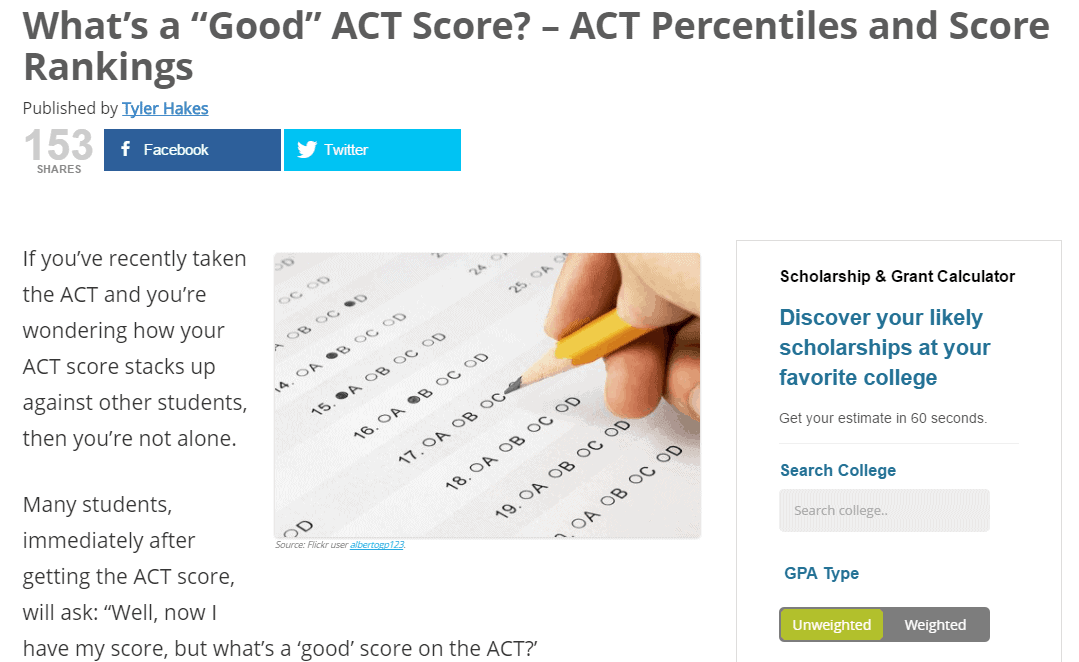 Not viral. Not link-worthy. But brings in hundreds of target search visits every week.